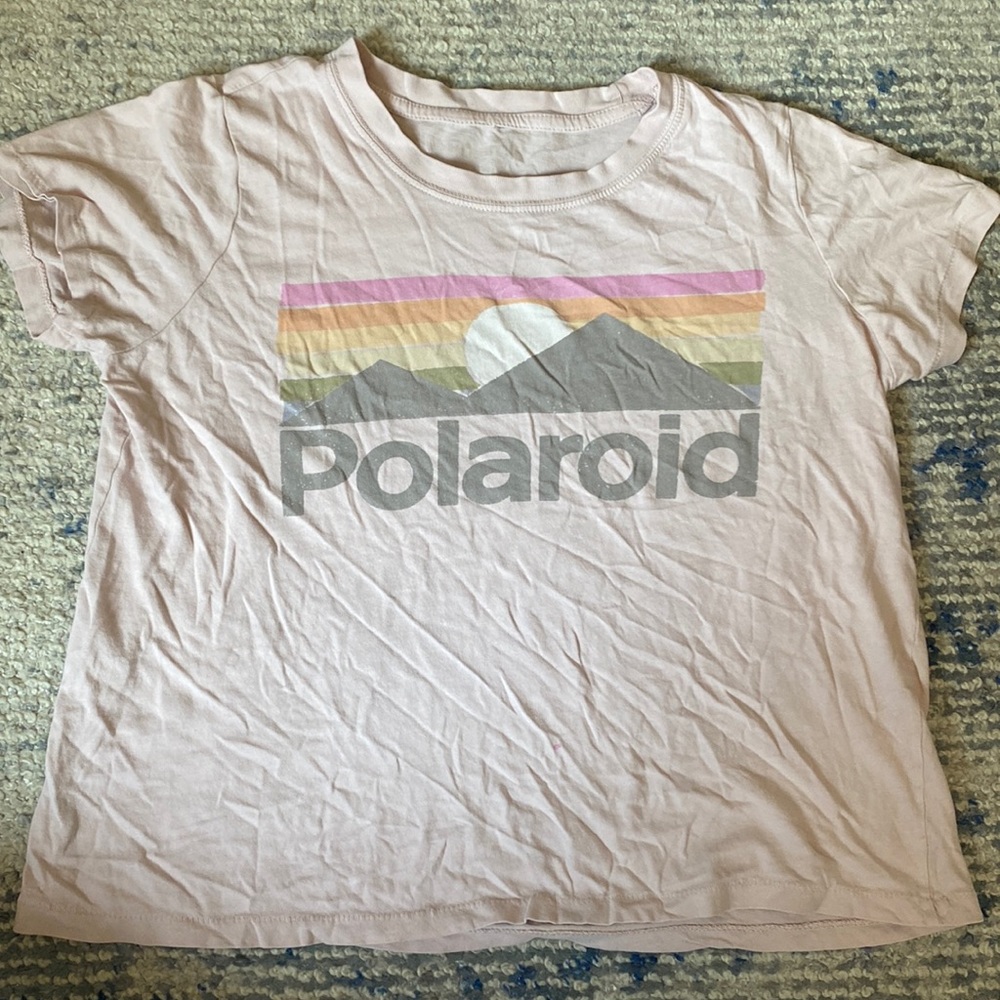 Pink Polaroid T-shirt